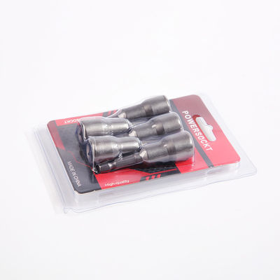 Set di giradadi di classe industriale con gambo esagonale a cambio rapido, robusti, magnetici, da 5 pezzi, 12 mm, 65 mm