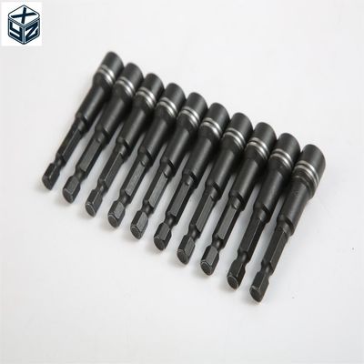 ODM supportato fornitura 6.35 esagonale CRV acciaio driver di dadi magnetici impostato in scatola di plastica PE