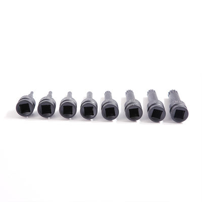 Forte e resistente 8 pcs CR-MO M5 Setta di presa di impatto di dimensione esessuale per utensili elettrici a mano