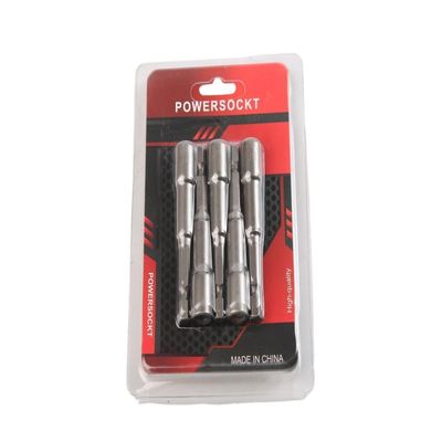 6mm*65mm*5PC CRV Materiale 6.35 Esagonale Magnetico Noce Driver Set per serraggio di precisione