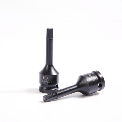 H5 Hex Impact Socket Set per la riparazione di auto durevoli 1 1/2in, 3/4in, 1/2in, 3/8in