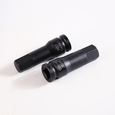 Dispositivo di finitura di fosfato nero H5 Hex Impact Socket Set realizzato con materiale CR-MO