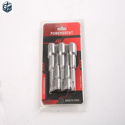 Materiale CRV 9mm*65mm*5PC Magnetic Nut Driver Set per 1/4in Drive