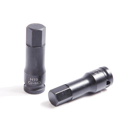 Dispositivo di finitura di fosfato nero H5 Hex Impact Socket Set realizzato con materiale CR-MO