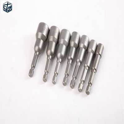 Materiale CRV 9mm*65mm*5PC Magnetic Nut Driver Set per 1/4in Drive