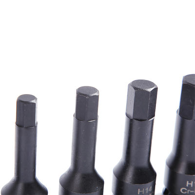Dispositivo di finitura di fosfato nero H5 Hex Impact Socket Set realizzato con materiale CR-MO