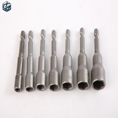Materiale CRV 9mm*65mm*5PC Magnetic Nut Driver Set per 1/4in Drive