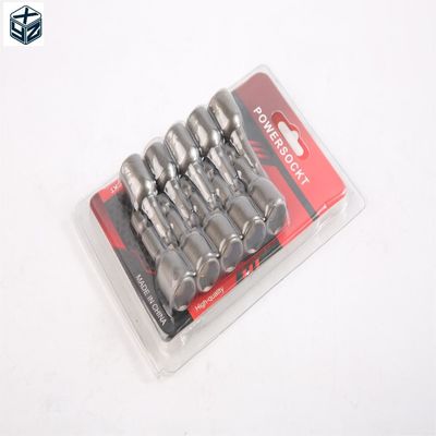 Materiale CRV di finitura naturale 6.35 Esagono 10mm*48mm*10PC Set di driver di dadi magnetici forti