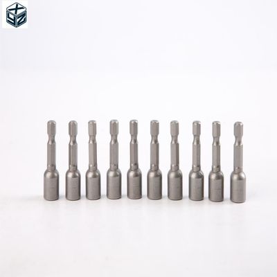 6.35 esagonale 8mm*42mm*10PC CRV Magnetic Nut Driver Set con forti caratteristiche magnetiche