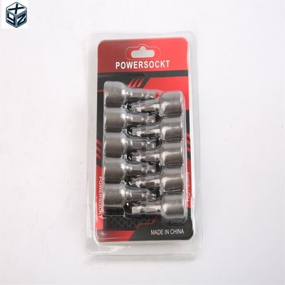 Materiale CRV 6.35 Esagono 10mm*42mm*10PC driver di dadi magnetici Set per magnetici forti