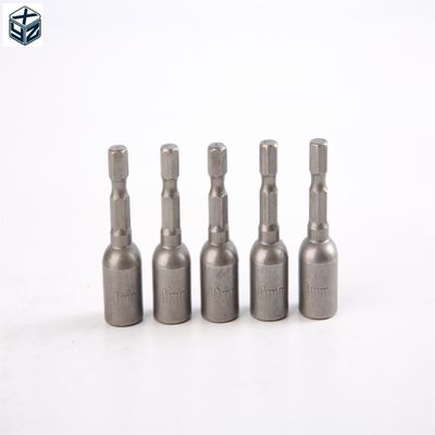 Materiale CRV 6.35 Esagono 10mm*42mm*10PC driver di dadi magnetici Set per magnetici forti