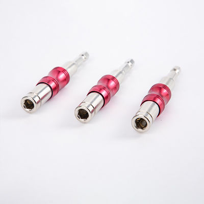 Detentore di punte di bit pivotante elettroplata per acciaio vanadio cromo forgiato da 89 mm 1/4 HEX