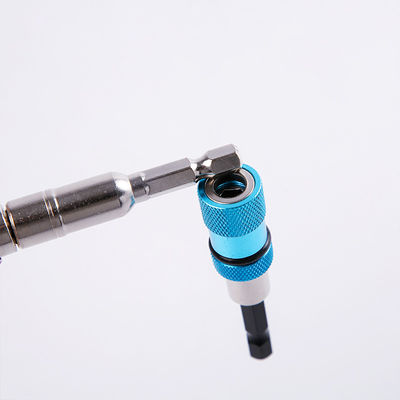 Detentore di punte di bit pivotante elettroplata per acciaio vanadio cromo forgiato da 89 mm 1/4 HEX
