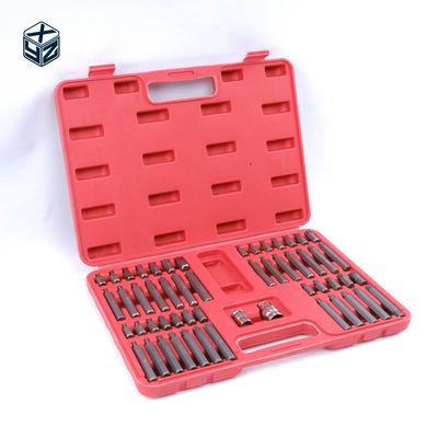 Logo personalizzato in acciaio in lega Materiale CRV 54pcs Bits di scatola di plastica impostati per alta precisione