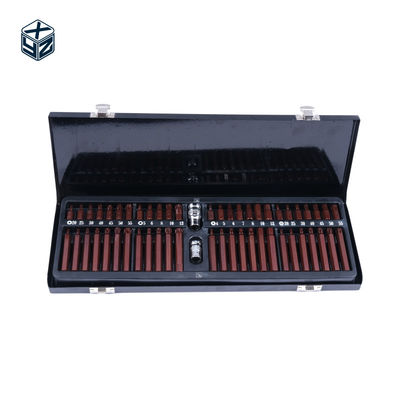 Precisione di lavorazione di grado industriale S2 Acciaio legato strumento manuale set 54pcs bit inclusi