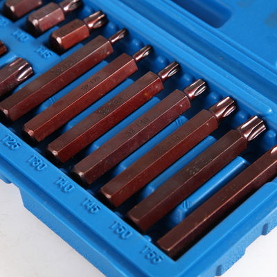 30 mm 75 mm S2 T tipo 15 pcs scatola di plastica precisione di lavorazione bit set per Muliti-scopo
