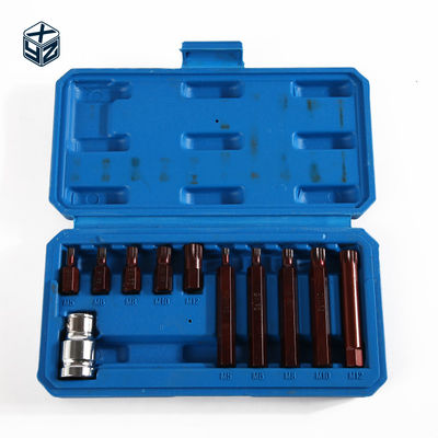 11pcs S2 M Tipo Legatura Acciaio utensili a mano Bit Set di grado industriale per supporto personalizzato