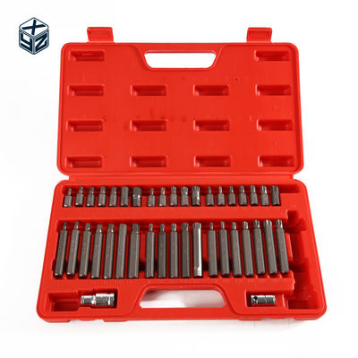 41pcs Plastic Box Bit Set per attrezzi di alta precisione CRV Lega Acciaio di grado industriale