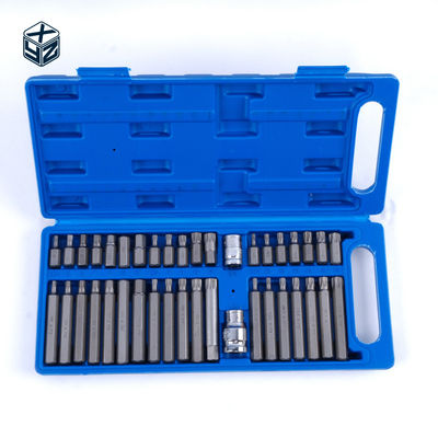 40pcs scatola di plastica precisione di lavorazione di bit set materiale CRV per utensili industriali a mano