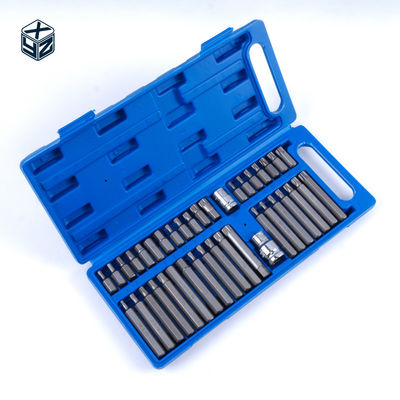 40pcs scatola di plastica precisione di lavorazione di bit set materiale CRV per utensili industriali a mano