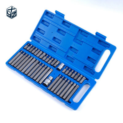 40pcs scatola di plastica precisione di lavorazione di bit set materiale CRV per utensili industriali a mano