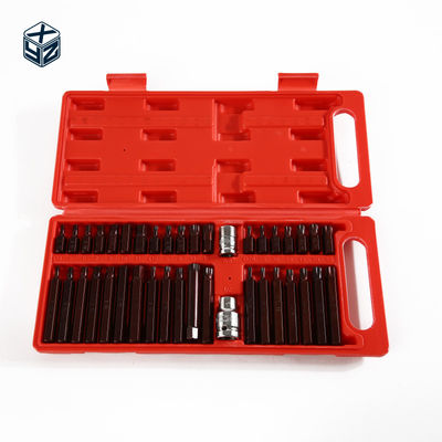 Classe industriale 40 pezzi composti di materiale rosso S2 e scatola di plastica naturale
