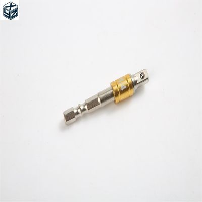 CRV Cromo Vanadio Acciaio Argento 1/4' 54' MM Adaptatore di presa universale