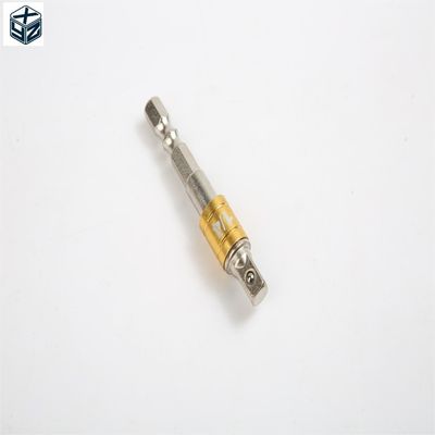 CRV Cromo Vanadio Acciaio Argento 1/4' 54' MM Adaptatore di presa universale