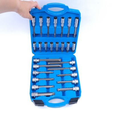 ODM 26pcs 50MM-200MM CRV Materiale utensile a mano elettrico Bit Socket Set