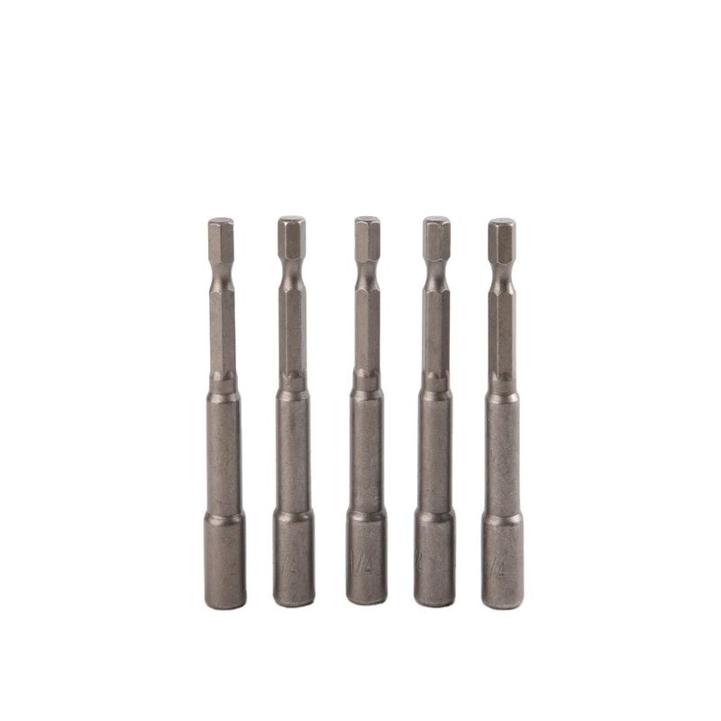 Strong Magnetic Nut Driver Set 1/4'' 65mm 5pcs con confezione in conchiglia di bolla in materiale CRV
