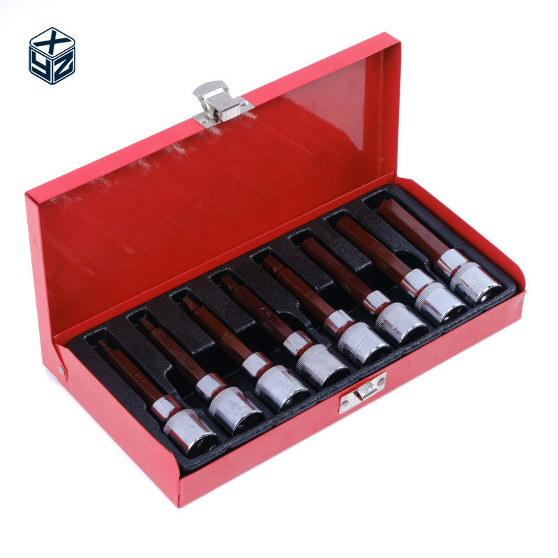 Alte precisione 8pcs S2 Steel Box Bits Set per la precisione di lavorazione utensili elettrici a mano