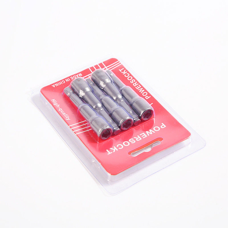 Versatile cambio rapido Hex Shank 5pcs 8mm Nut Driver Set per utensili a mano / elettrici