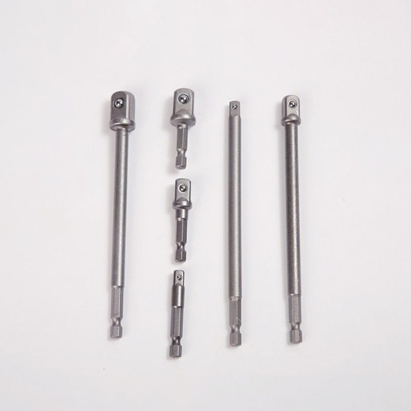 Materiale CRV Argento 1/4' 150MM 6&quot; 2&quot; Adaptore a presa Set a mano/ attrezzo elettrico Compatibile