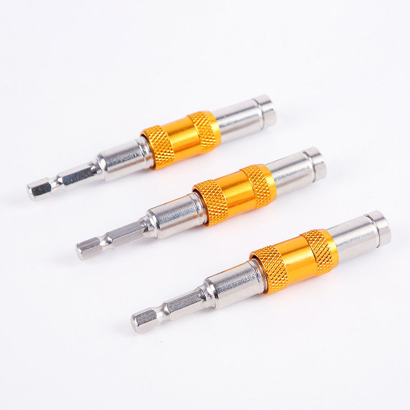 Detentore di punte di bit pivotante elettroplata per acciaio vanadio cromo forgiato da 89 mm 1/4 HEX