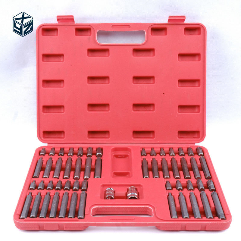 Logo personalizzato in acciaio in lega Materiale CRV 54pcs Bits di scatola di plastica impostati per alta precisione