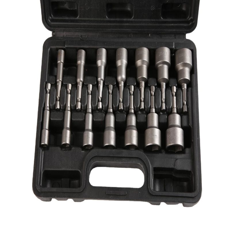 ODM 14 pcs 2.5&quot; Magnetic Metric Quick-Change Hex Shank Nut Driver Set Set Sottocosto Impatto Set
