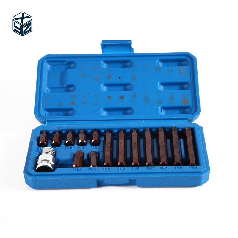 30 mm 75 mm S2 T tipo 15 pcs scatola di plastica precisione di lavorazione bit set per Muliti-scopo