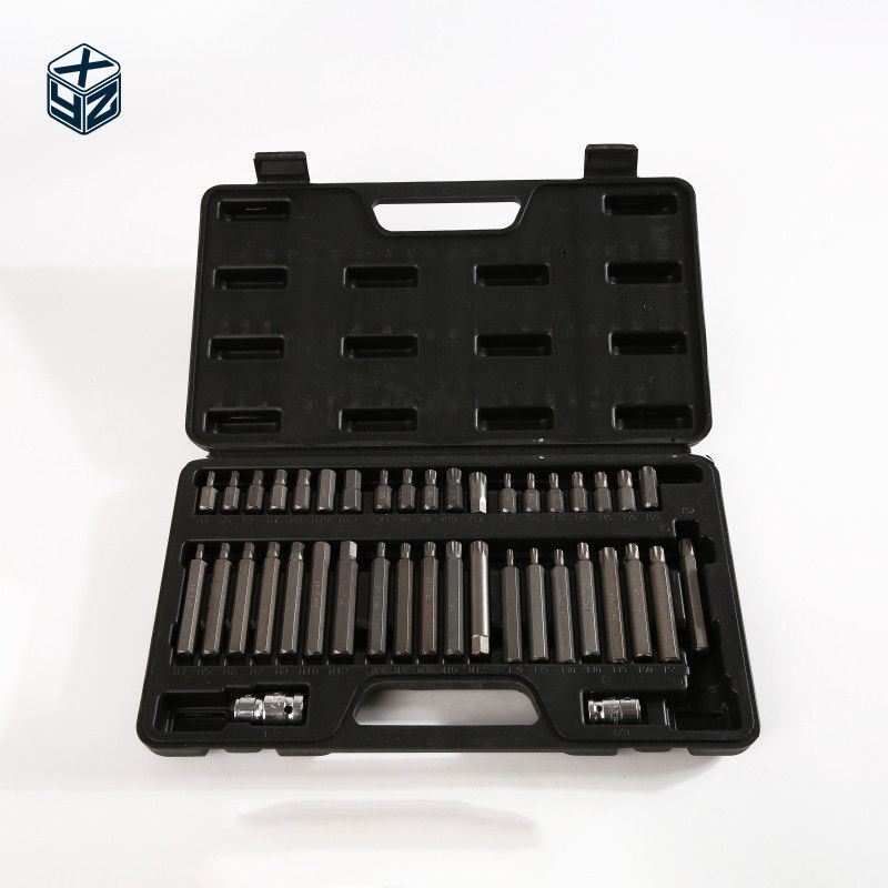 41pcs Plastic Box Bit Set per attrezzi di alta precisione CRV Lega Acciaio di grado industriale